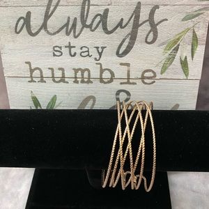 Gold-tone Cuff Bracelet